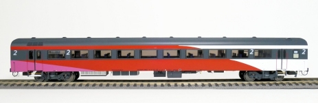 Exact-Train EX11140 - H0 - Endwagen ICRm Fyra 1 Amsterdam-Brüssel, NS, Ep. VI - Wagne 2